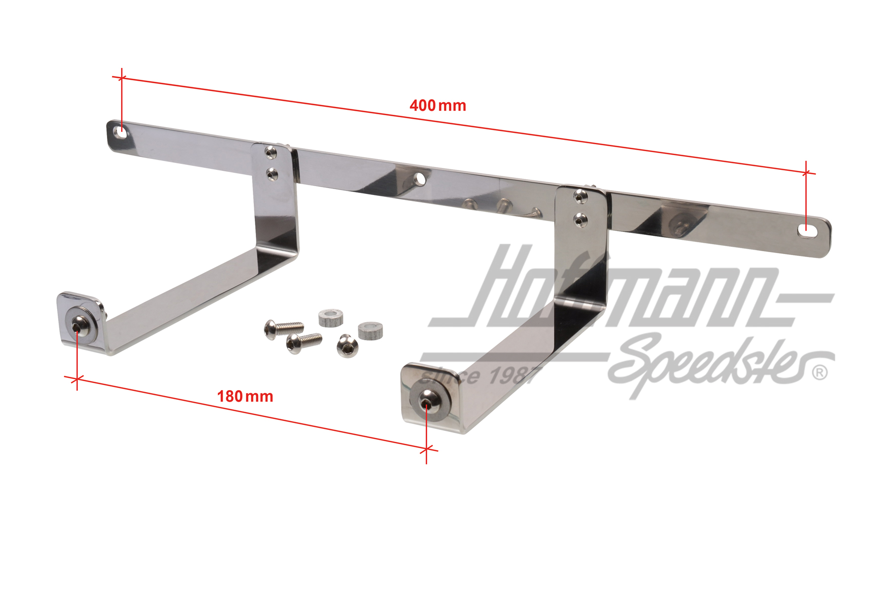 Support de plaque d'immatriculation , avant, -7.67                                                  