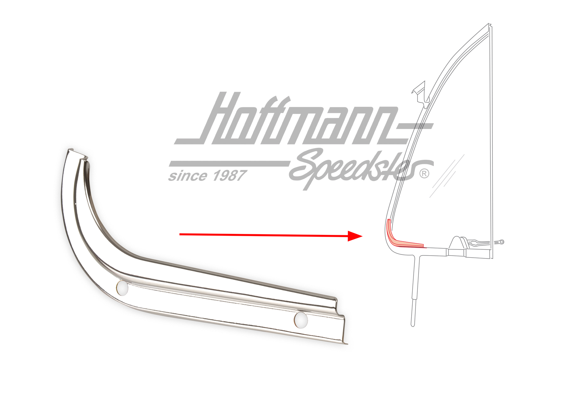 Cache, déflecteur, 10.52-7.64, gauche | 113 837 621 | 020-5194-31