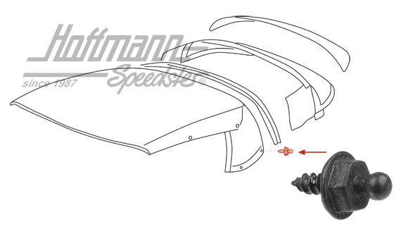 Tenax male, 4.2x10, noir                                                                            