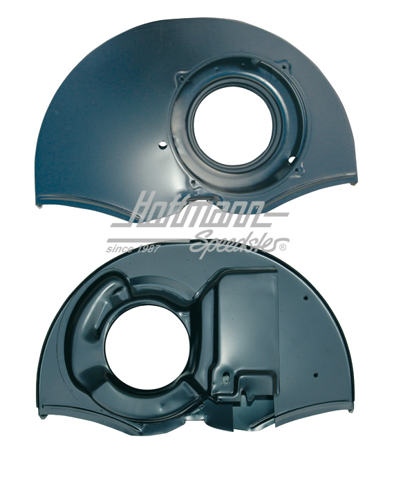 Carter de turbine "Ovali 22KW/30CV", noir, sans ouvertures de chauffage | AC 119 024 | 020-1109-06