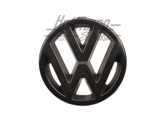 Emblème, avant, noir, 125mm | 251 853 601 A | 370-3832