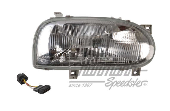 Phare, Golf 3, -92/-97, Hella, droite | 1AJ 007 235-281 | 219-3705-02
