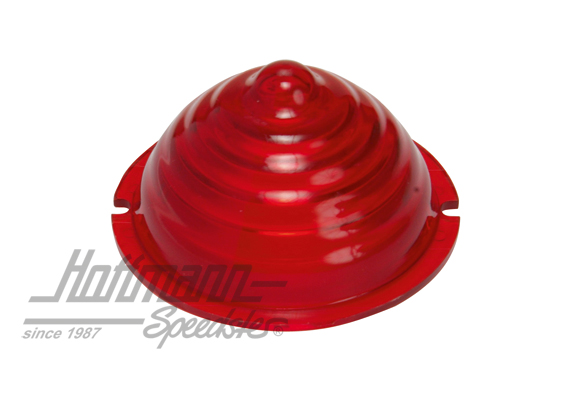 Verre de clignotant, 356 A, avant, rouge (plastique)                                                