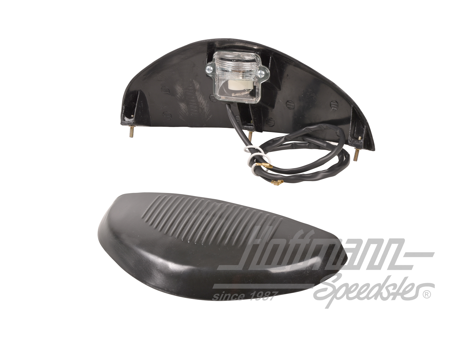 Feu de plaque, complet, 8.66-, plastique | 111 943 023 B | 020-4475-03