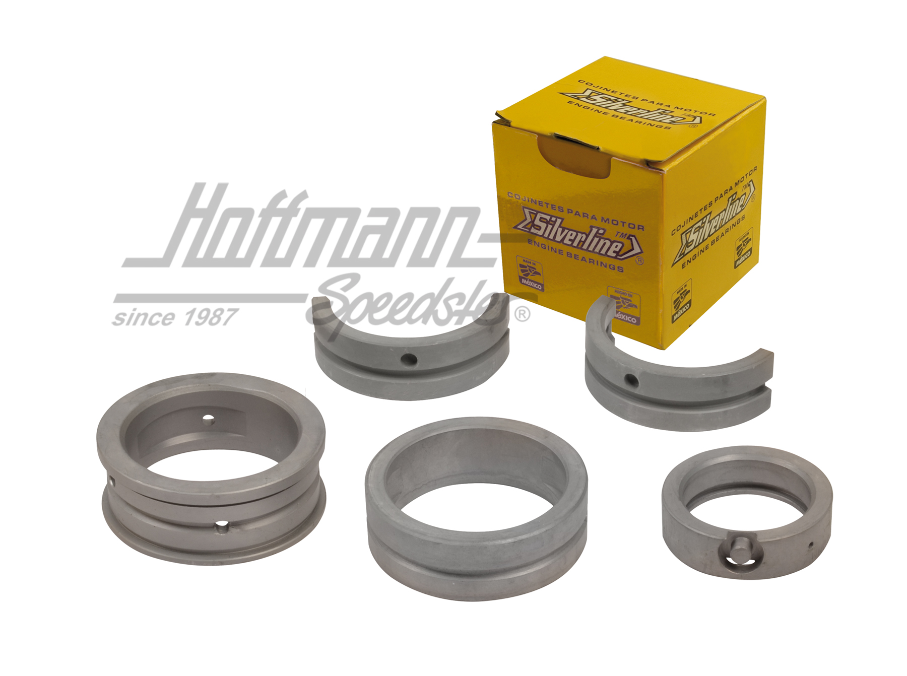 Coussinets de vilebrequin, 2.00/0.50/collar 20mm, acier | 111 198 495 80 | 010-0141-73