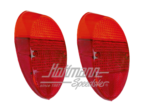 Verre de feu arrière, 5.61-7.73, rouge/rouge | 111 945 241 D | 020-4483