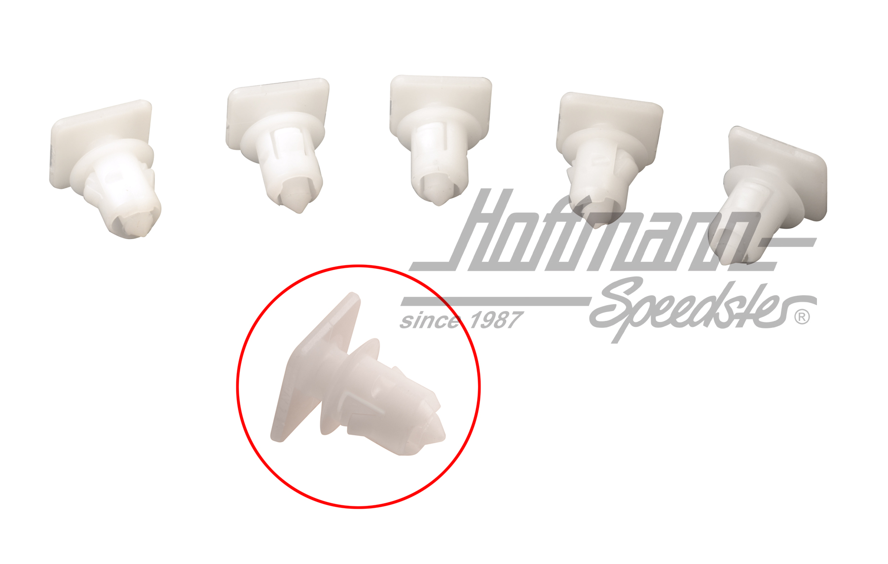 Clip, garniture, porte coulissante (jeu) | 443 867 299 | 408-2890-10