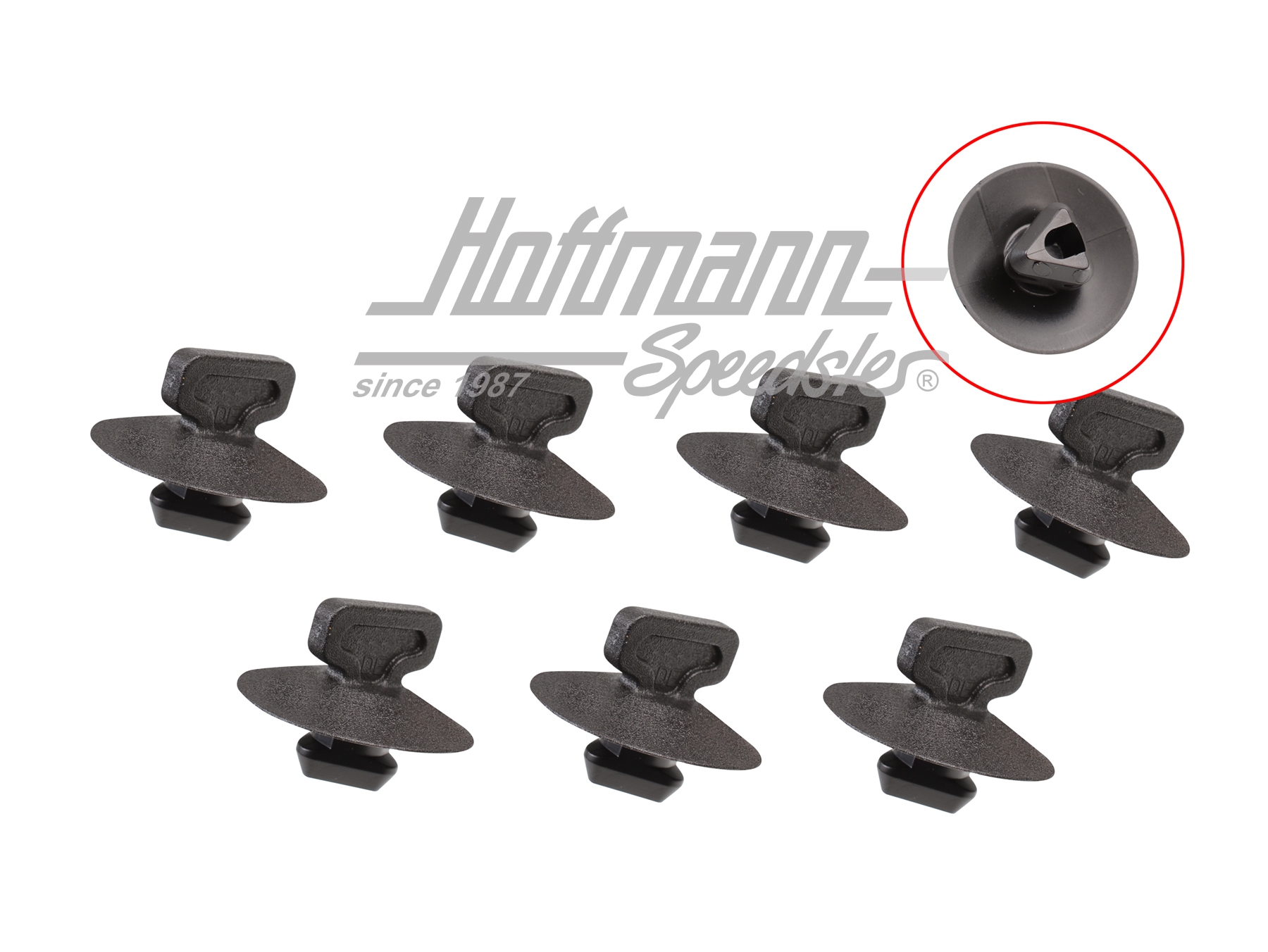 Clip, isolation de capot moteur, Bus T4 | 701 863 841 | 408-2906