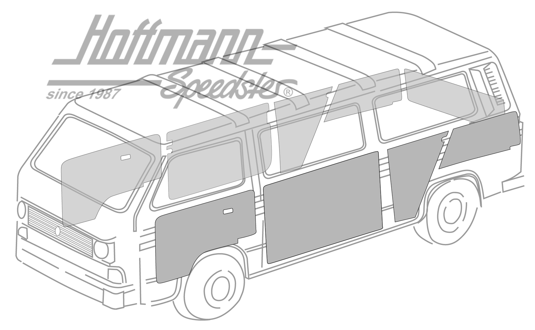 Kit de revêtement, complet, noir, 8.84-                                                             