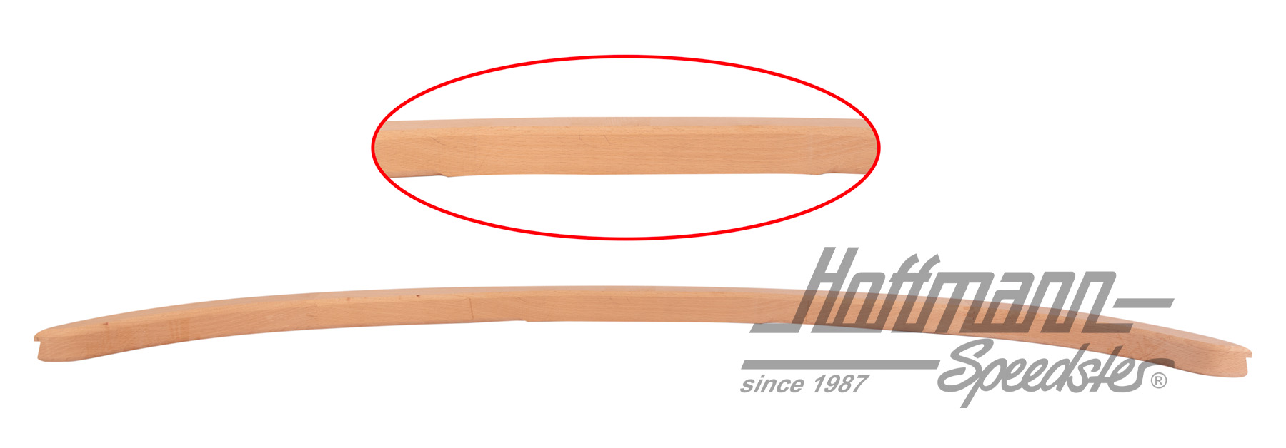 Arceau, sur lunette arrière, -.64 (bois massif)                                                     