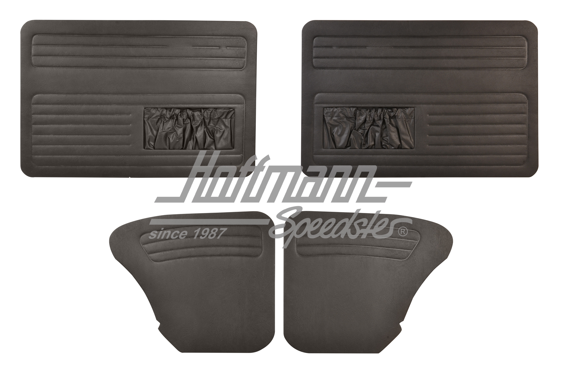 Panneaux de portes, noirs, Berline, 8.66- | 113 898 320 B | 020-0020