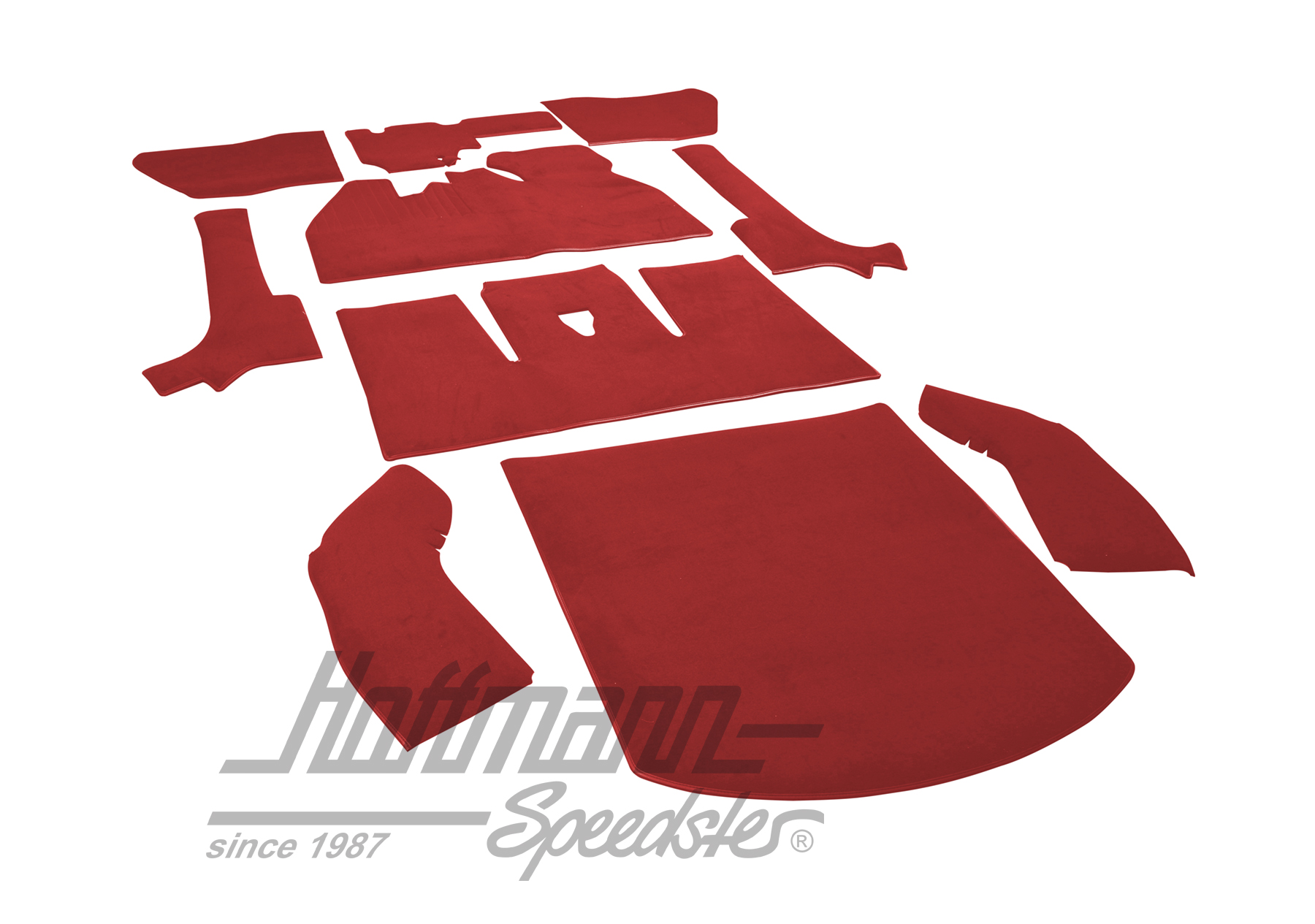 Kit moquettes, Cox Cabriolet, 8.66-7.70, incarnadin                                                 