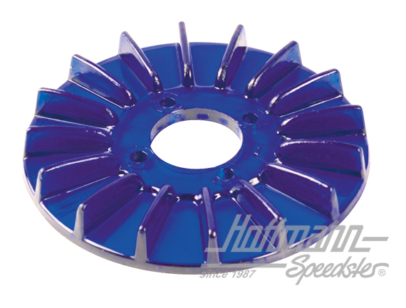 Couvercle de poulie de dynamo, Turbo-Style, bleu | AC 903 185 | 010-1166