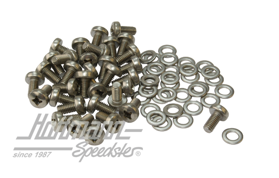 Jeu de vis, tôles de moteur, inox |  | 020-0266