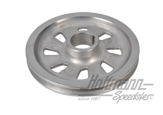 Poulie, alu, Shark-Design, graduation jaune                                                         