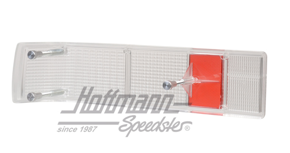 Verre de feu arrière, 914, blanc/rouge, droite                                                      