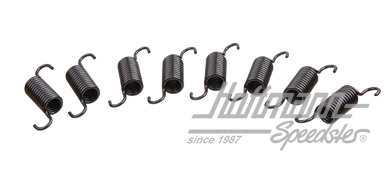 Jeu de ressorts, mâchoires de frein, arrière, 55-63 | 211 609 309 | 089-2670-08