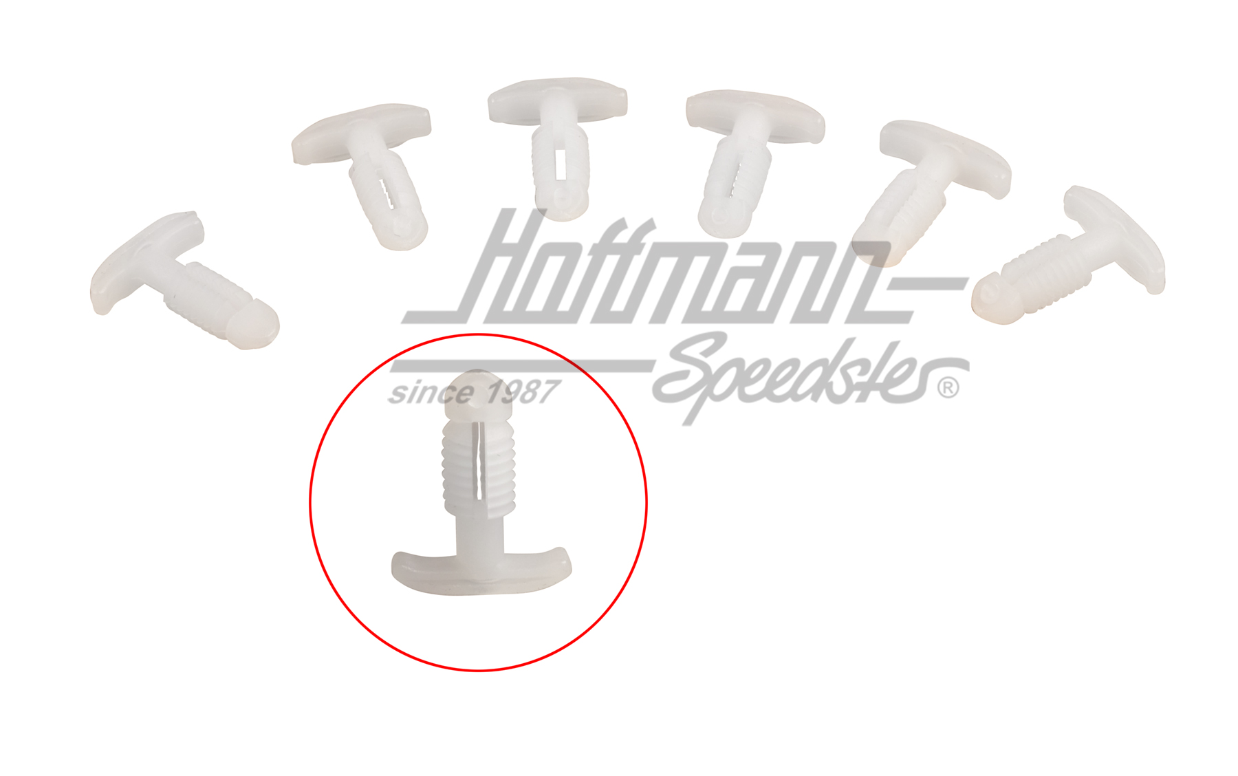 Clips, joint de capot avant / joint de porte | 133 823 717 | 020-5102-06