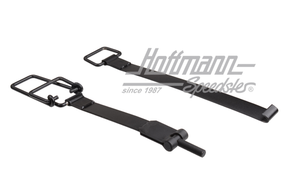 Bande de serrage de batterie, 911/912, noire | 901 611 028 00 | 580-1140-20