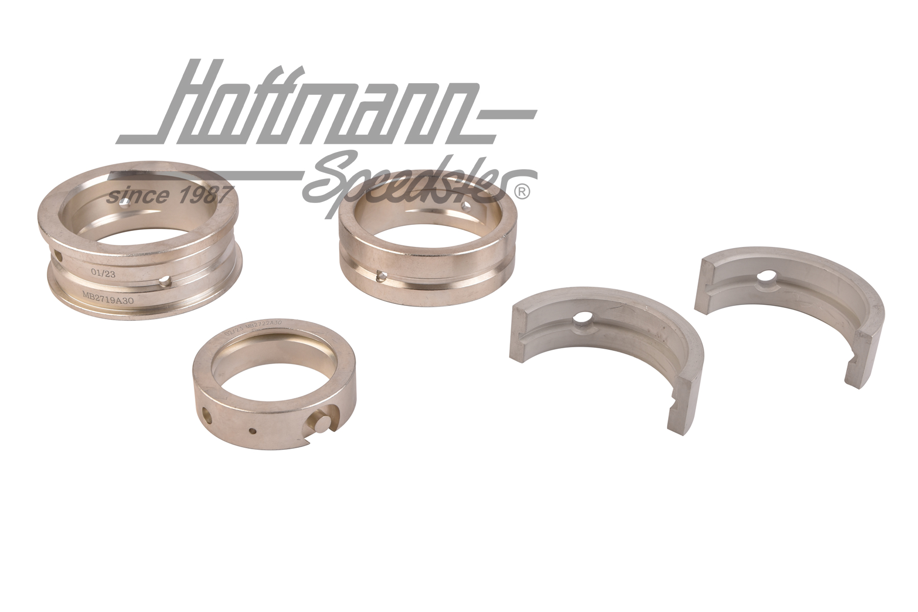 Coussinets de vilebrequin, 1.50/0.75/collar 20mm, acier | 111 198 497 OS | 010-0153-76