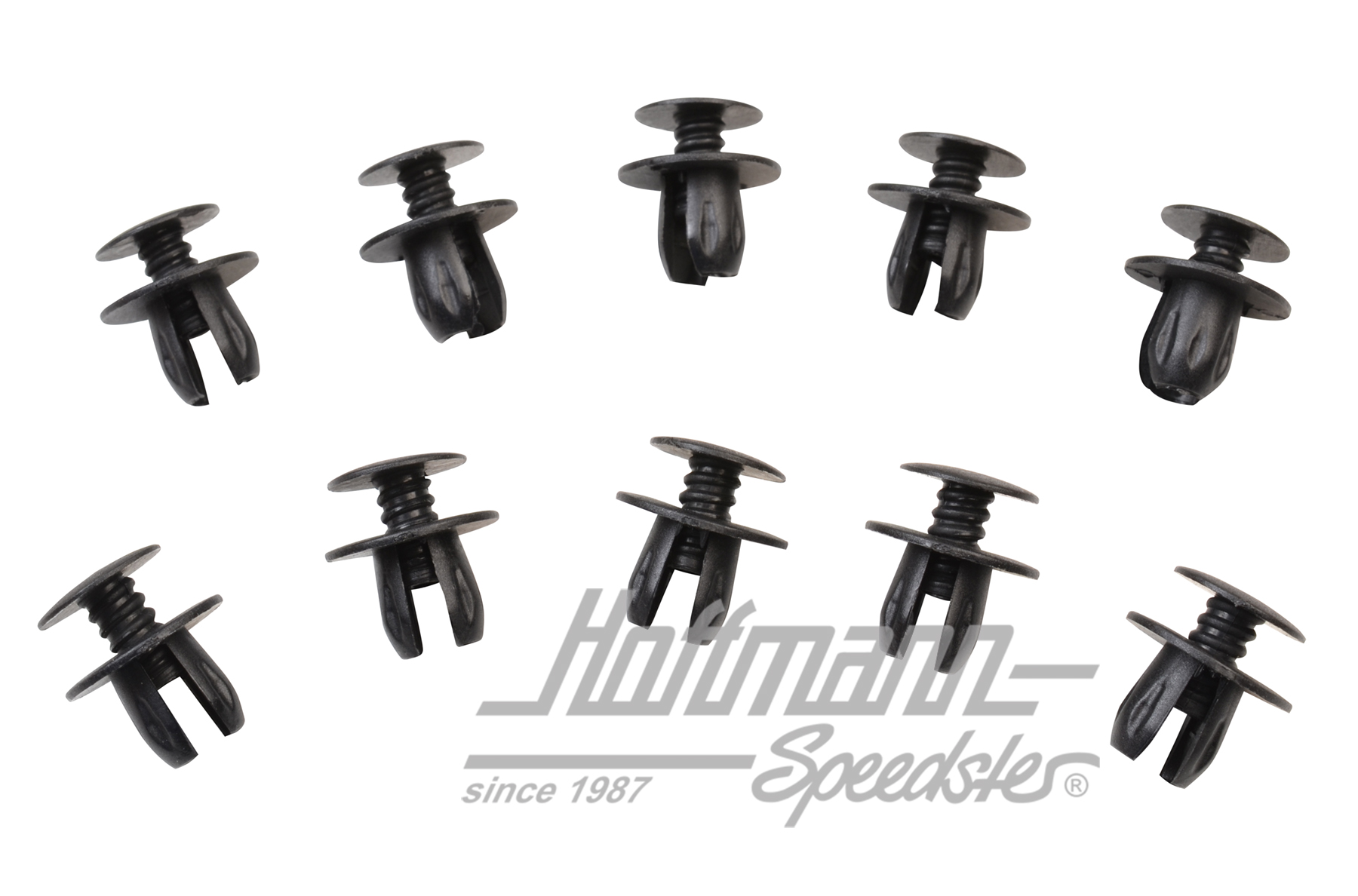 Rivet d'écartement, toit/revêtements, noir | 701 867 299  01C | 408-2910-04