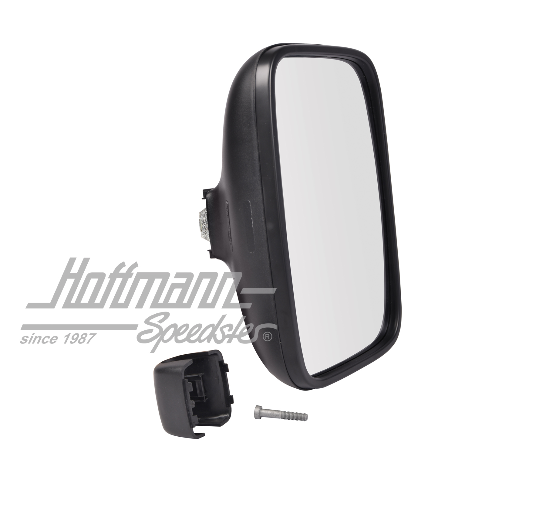 Rétroviseur extérieur, Bus T4 Pick-up/Cabine double, convexe | 7D0 857 547 | 408-6713-40