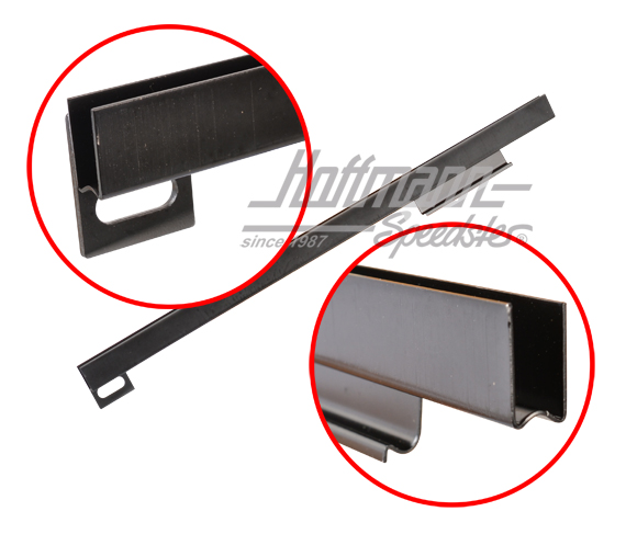 Rail de lève-vitre, 356 A/B/C, Cabriolet, droite | 644 542 046 21 | 510-7035-02