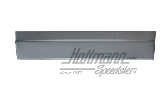 Tôle de porte, extérieure, 2-portes, droite                                                         