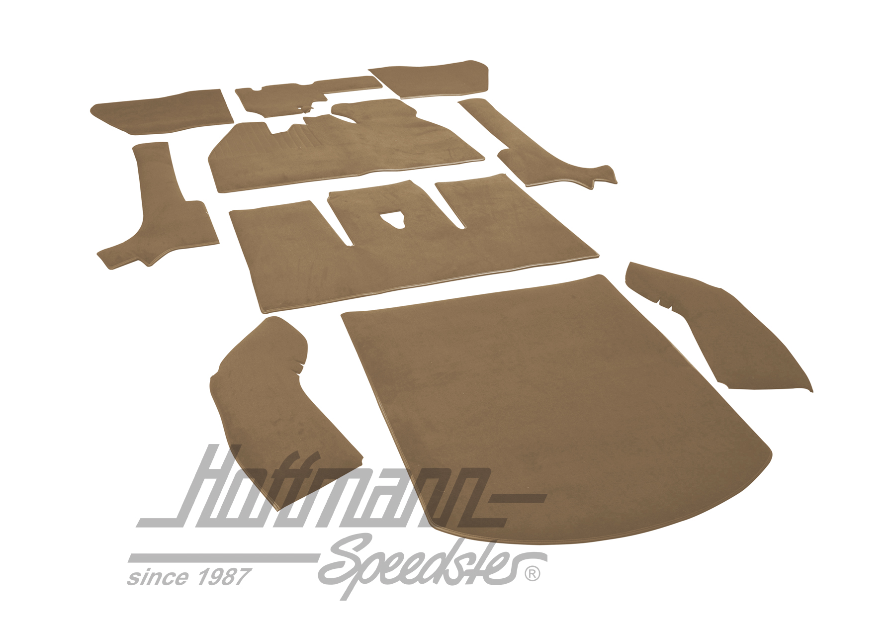 Kit moquettes, Cox Cabriolet, 8.66-7.70, beige                                                      