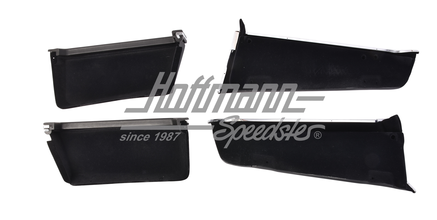 Jeu de boîte de rangement, 911, .69-.73, noir                                                       