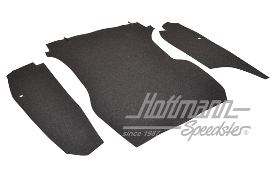 Kit moquette, coffre avant, 911, 65-68                                                              