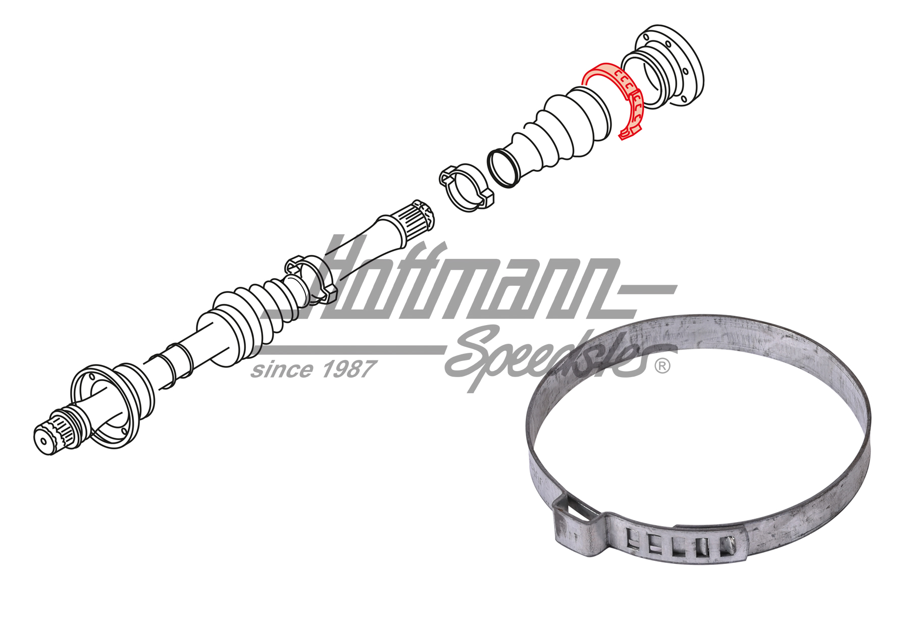 Collier, soufflet
, 64.5mm | 211 501 157 | 010-2588-35