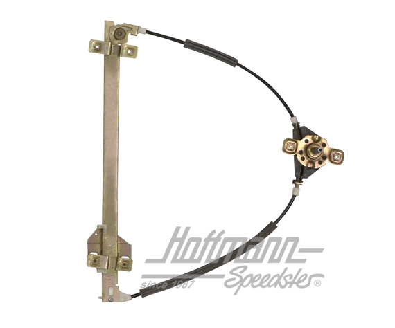 Lève-vitre, Golf 2, avant, 87-, gauche | 191 837 401 B | 208-3012-01