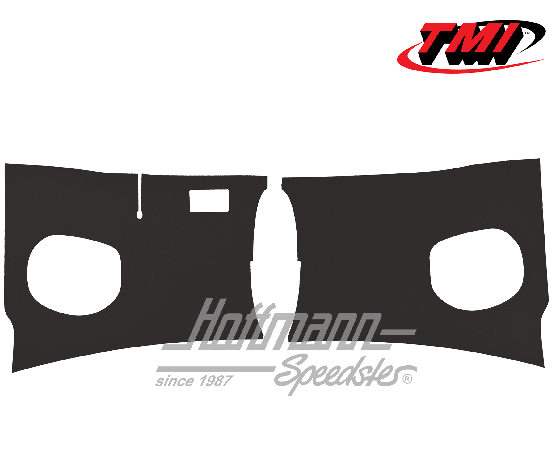 Garnitures de panneau avant, 60-62, noires | 10-2110-11 | 098-0562-01