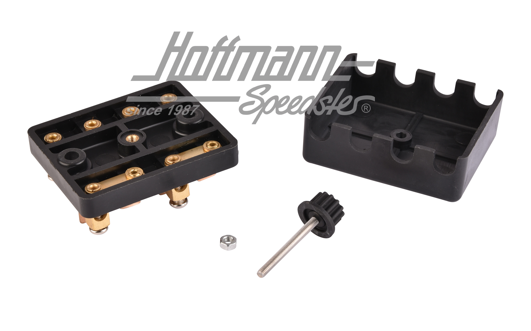 Boîte à fusibles avec couvercle, quadruple (2/4)                                                    