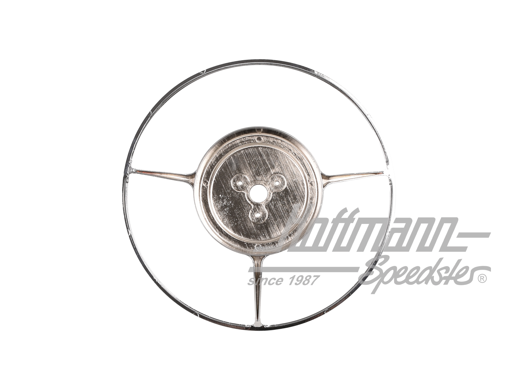 Couronne d'avertisseur, chromée, 356 B/C, 230mm                                                     