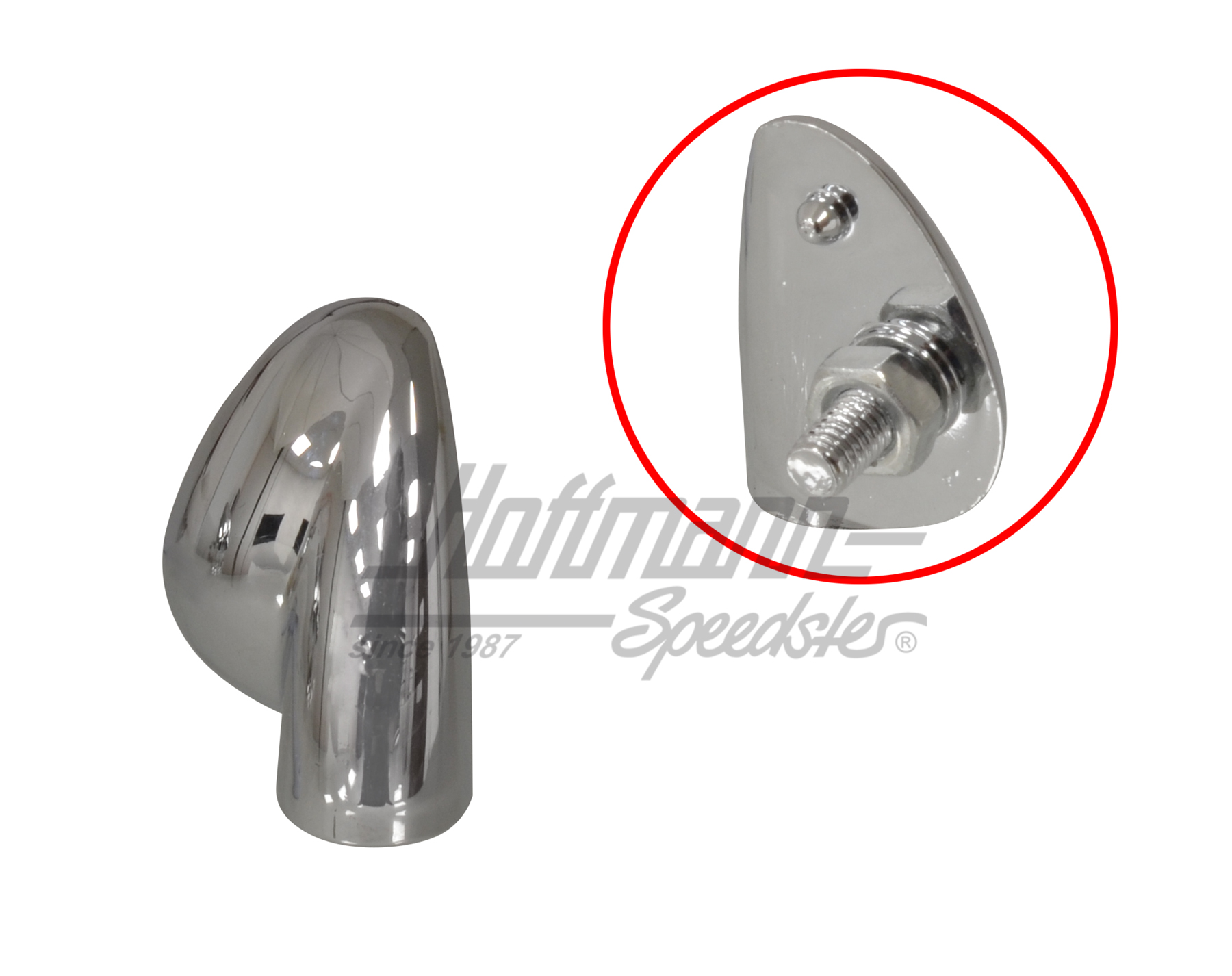 Palier de guidage, déflecteur, 911/912, en haut, gauche                                             