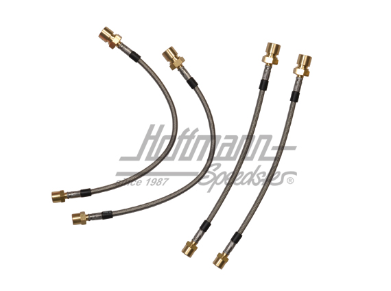 Jeu de flexibles de frein "Stahlflex", 914/6                                                        