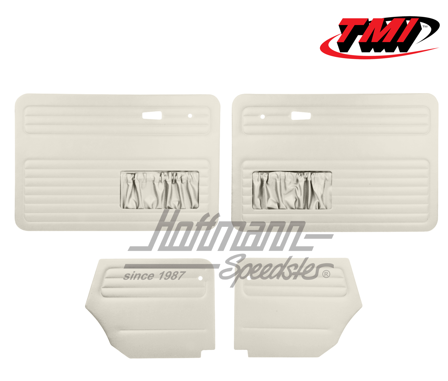 Panneaux de portes, Cox Cabriolet, 66-72, blancs | 10-1329-20 | 055-7570