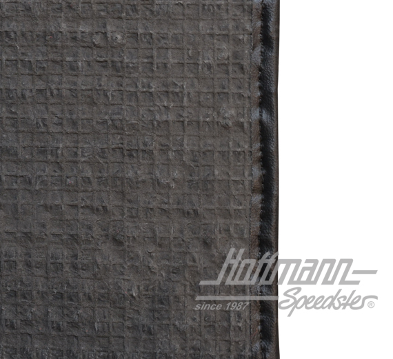 Tapis de sol, en coco, 8.72-, bleus/noirs                                                           