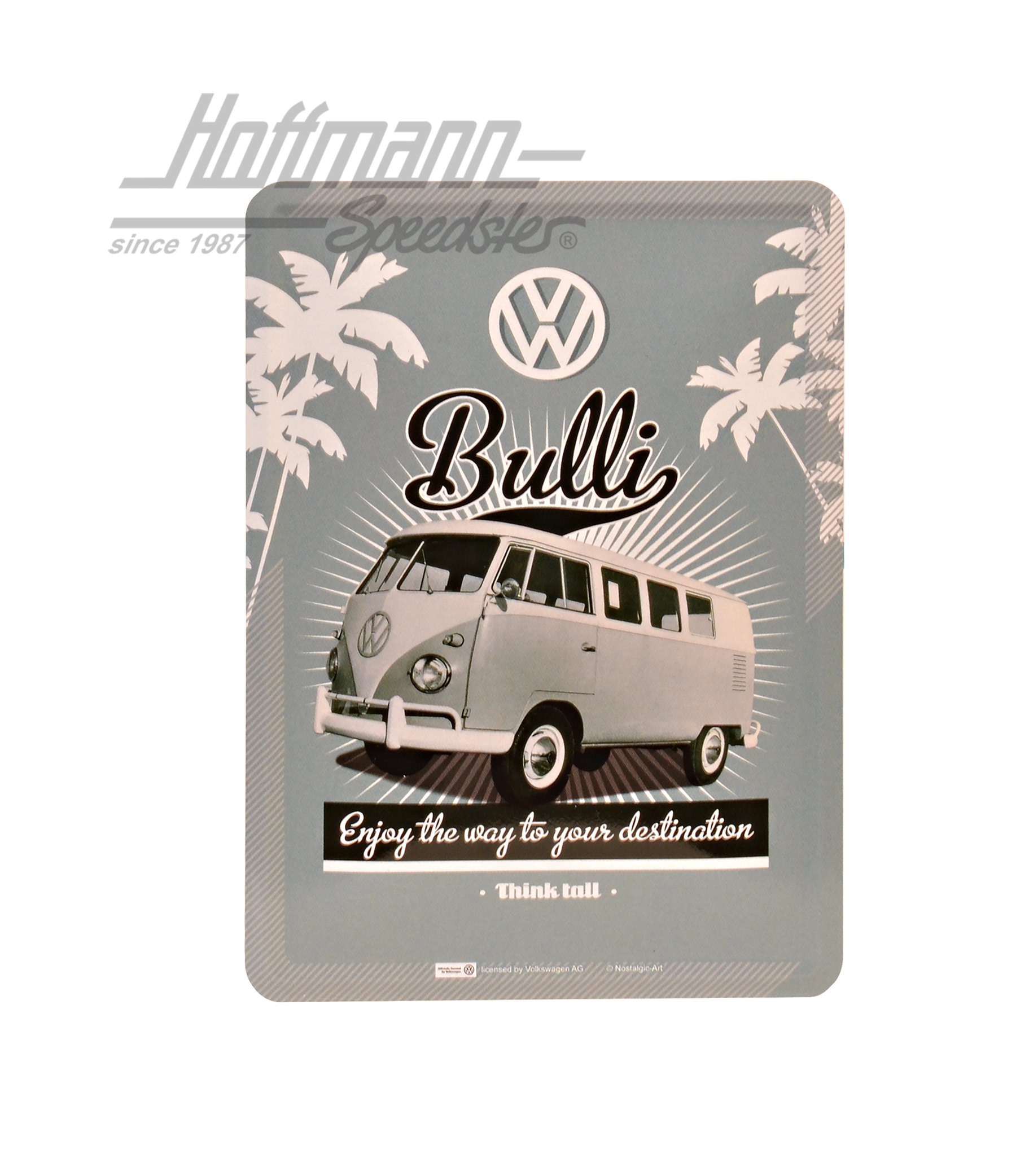 Carte postale en métal, Bulli, Think tall | 10210 | 021-0177-90