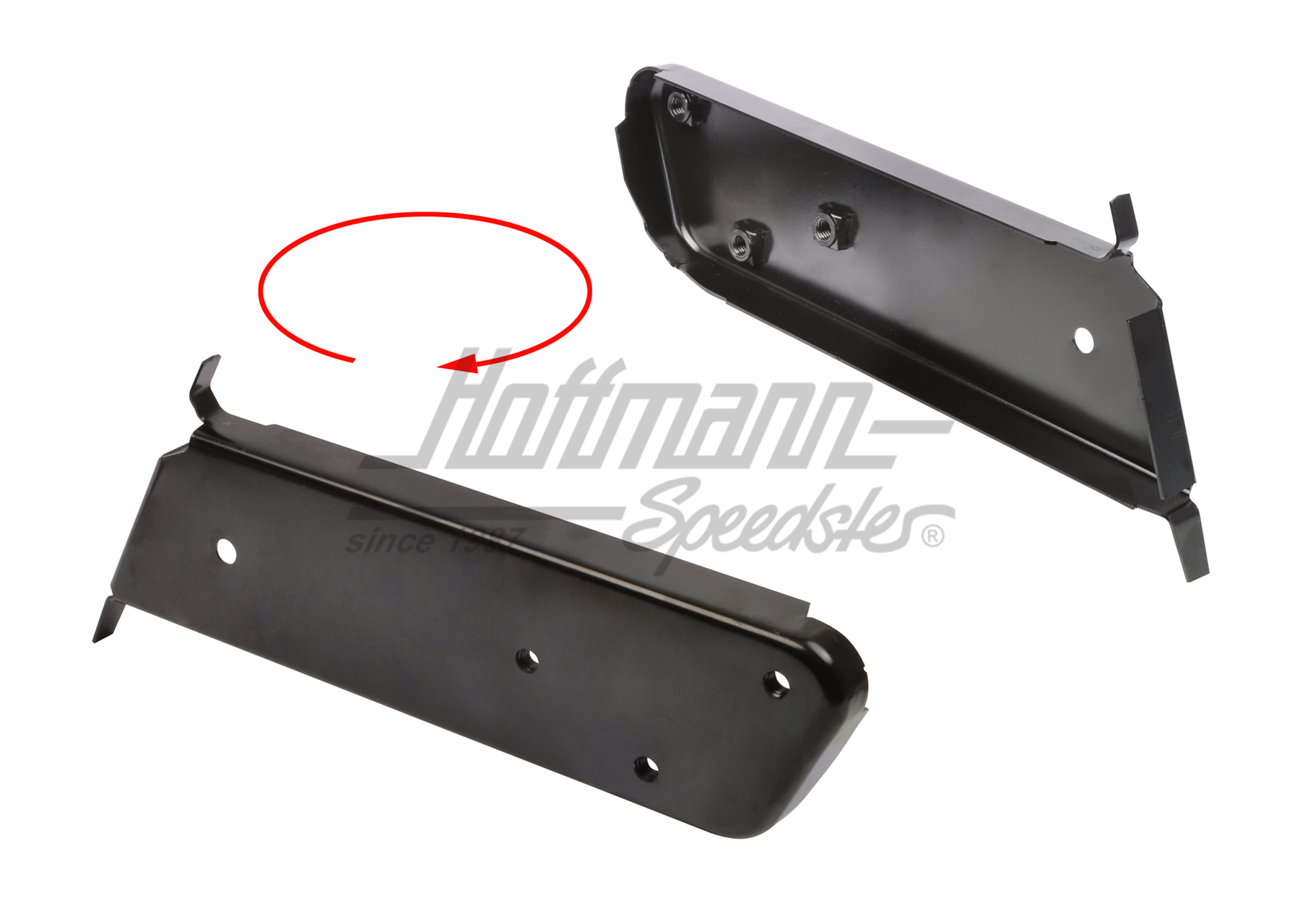 Attache de pare-chocs, avant, 1302/1303, gauche | 135 809 131 A | 050-1114-21
