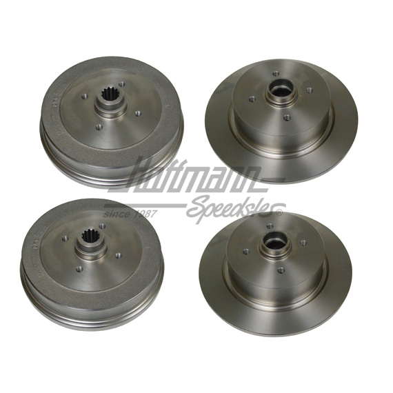 Kit disques de frein et tambours de frein, "4-trous, cercle des trous 100mm" |  | 020-3910