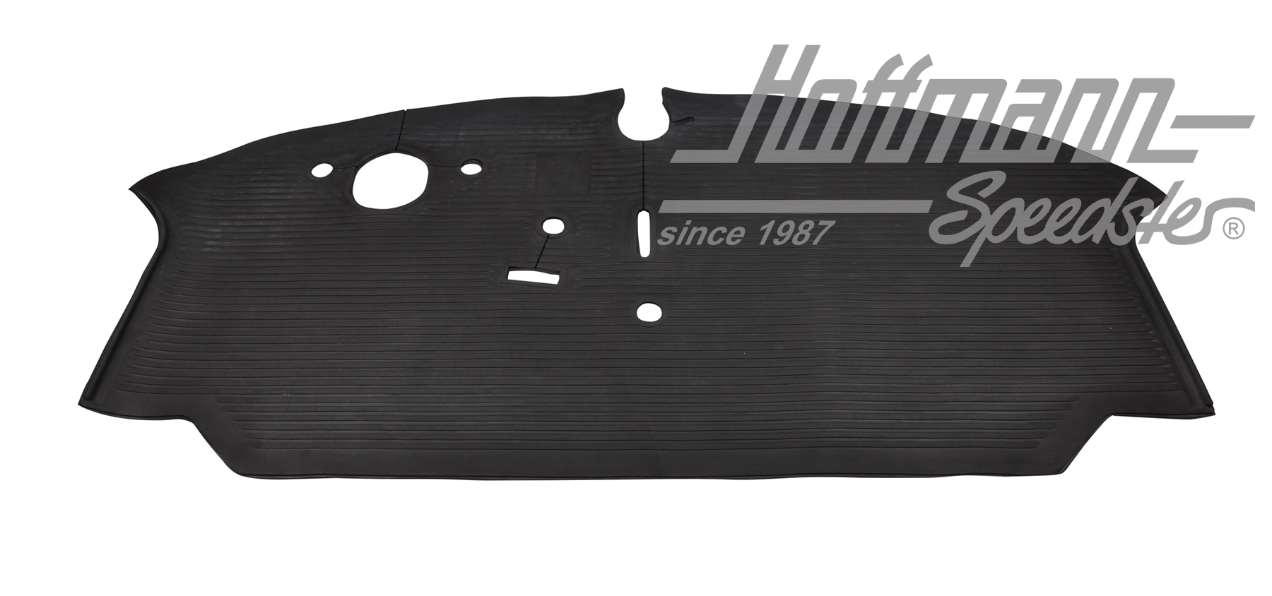 Tapis caoutchouc, cabine, Bus T2, 8.72-                                                             