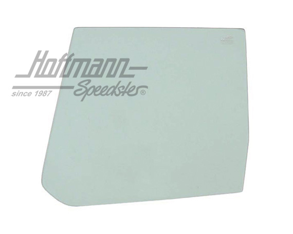 Vitre à manivelle, Cabriolet, avant, 8.64-, transparent | 151 845 201 B | 020-6027