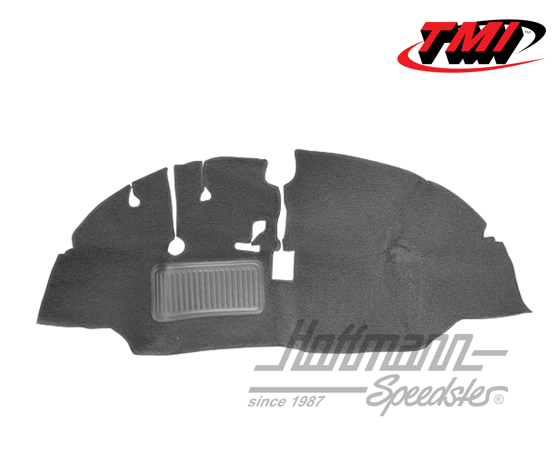 Tapis, espace-pieds, Bus T1, 65-67, gris | 34-F2102-407 | 098-0002