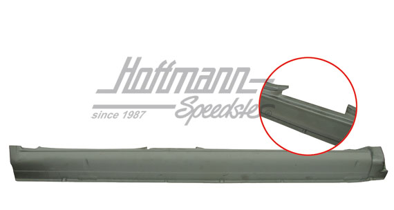 Tôle de marche-pied, 4-portes, .78-, droite | 620 14 2 | 185-2252