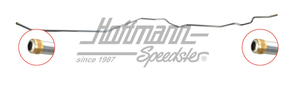 Conduite de retour, servo-dircetion, arrière, Diesel                                                