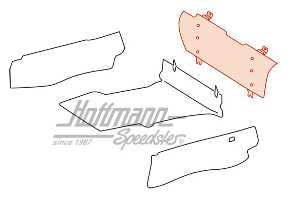 Panneau, coffre, en haut, 69-76                                                                     