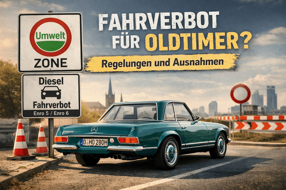 Interdictions de circulation pour les voitures de collection: réglementations actuelles et exceptions